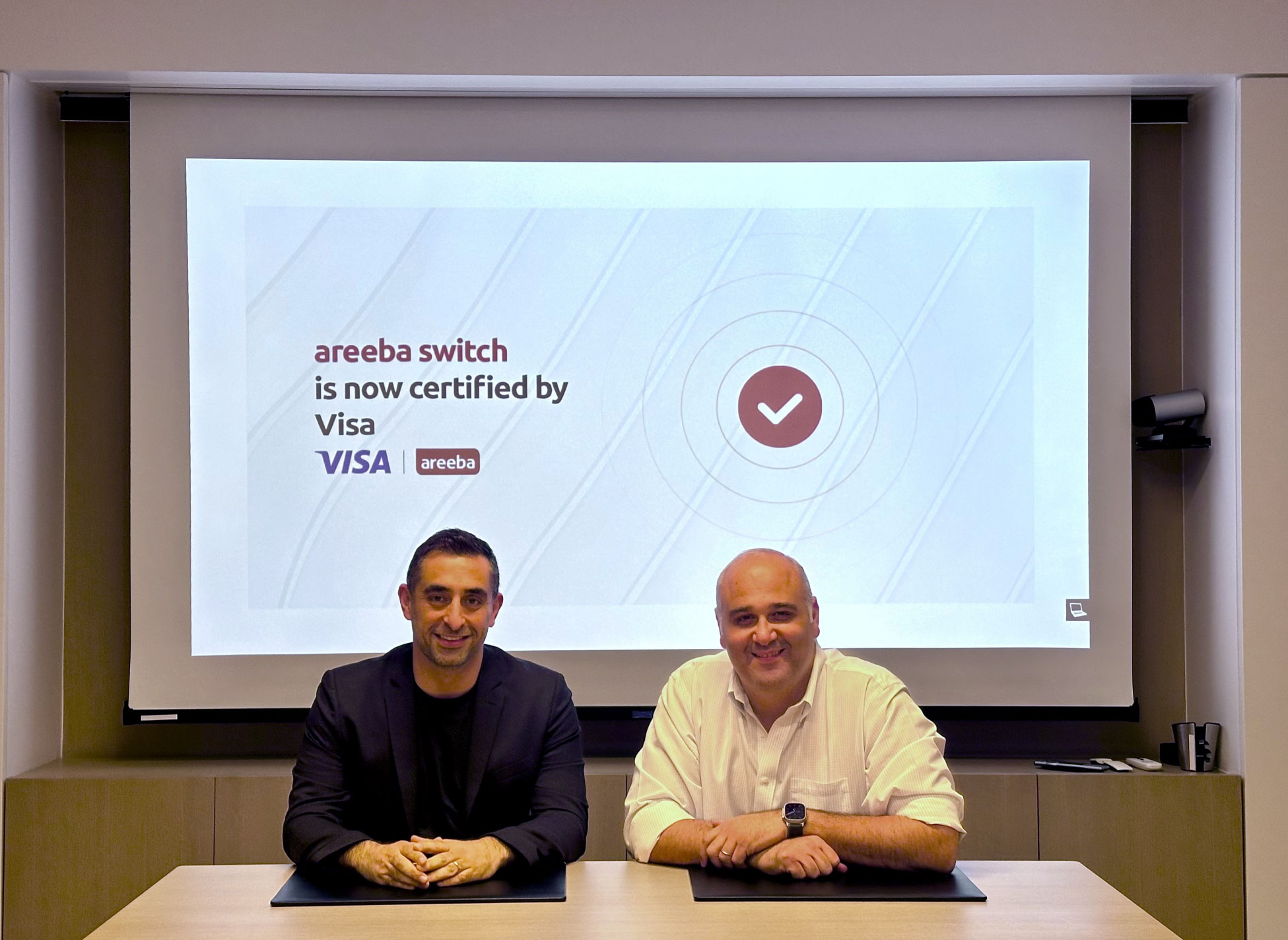 areeba Payment Infrastructure Switch, Awarded Visa Certification